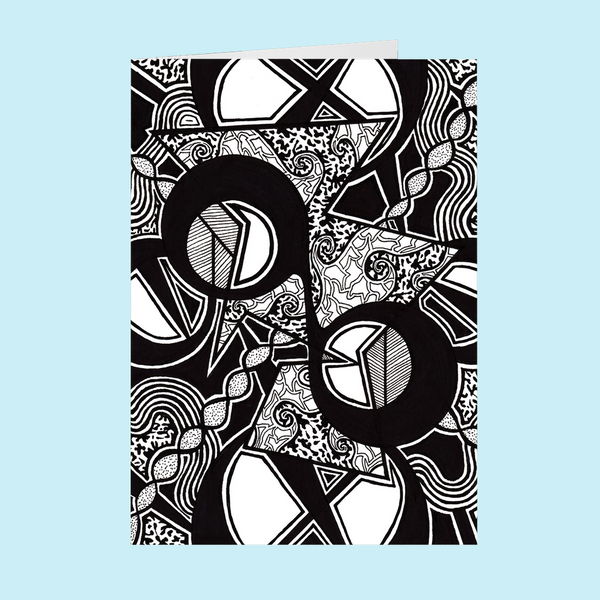 Pen and Ink Dense Abstraction #3
