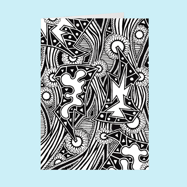 Pen and Ink Dense Abstraction #1