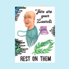 Rest On Your Laurels (Congratulations Card)